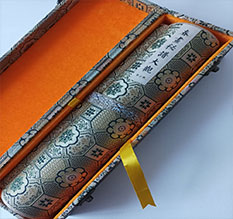 文山书画装裱案例